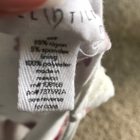 Blouse Pink Flowers S BOHO - Picture 6 of 6